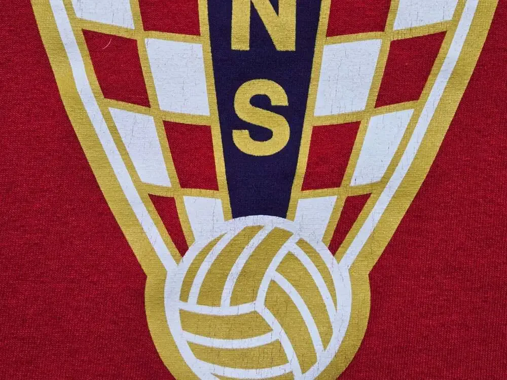 Nike Croatia HNS National Soccer Team Graphic T-Shirt Red